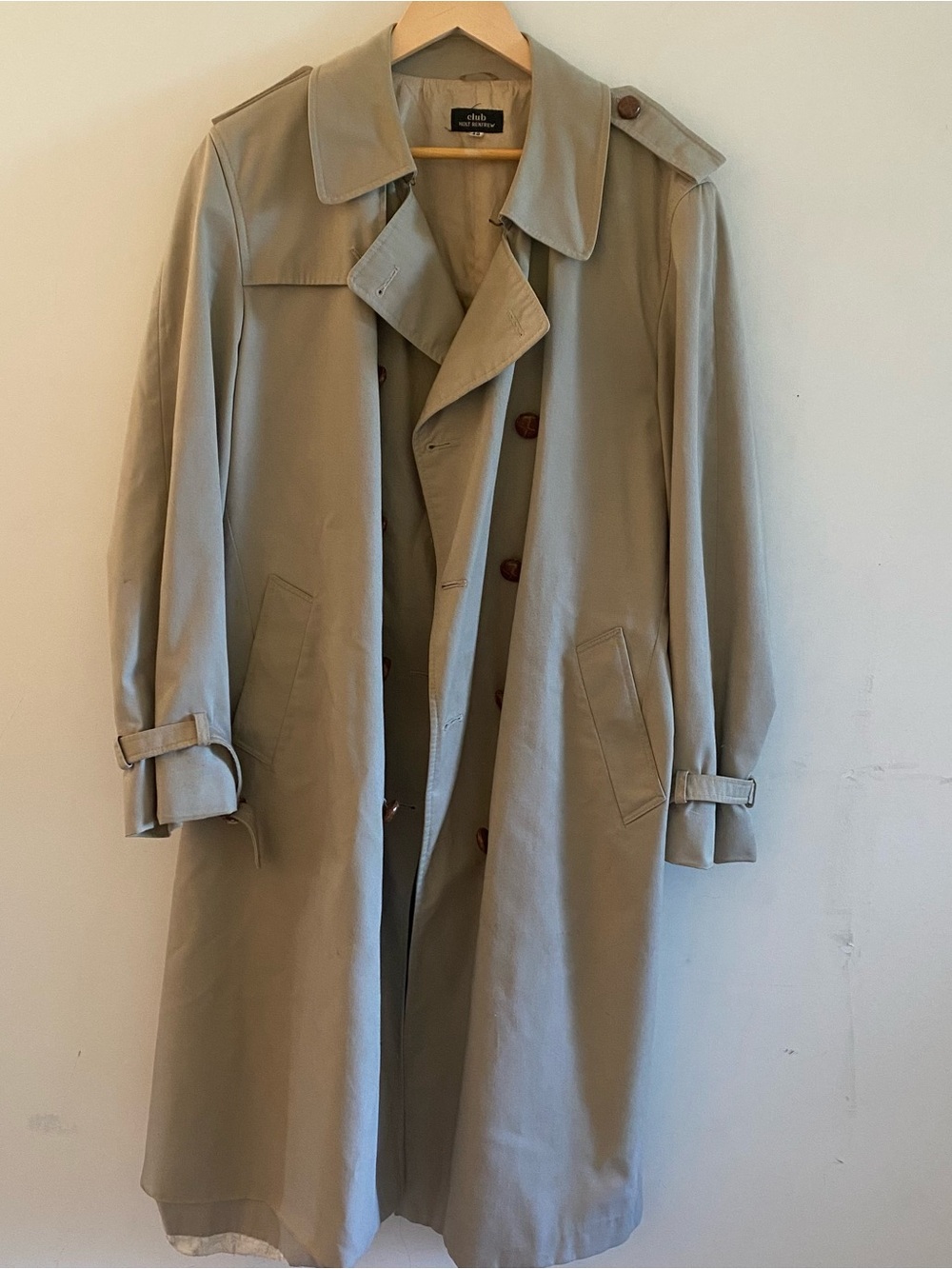 Vintage Club Holt Renfrew Trench Coat